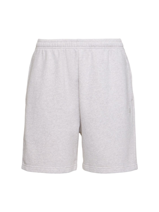 Acne Studios: Forge U X Face shorts - men_0 | Luisa Via Roma