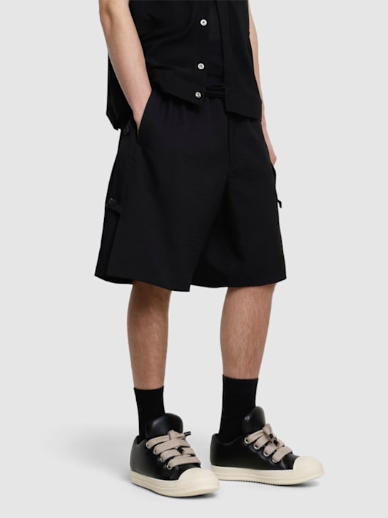 Rick Owens: Jumbolaced low sneakers - men_1 | Luisa Via Roma