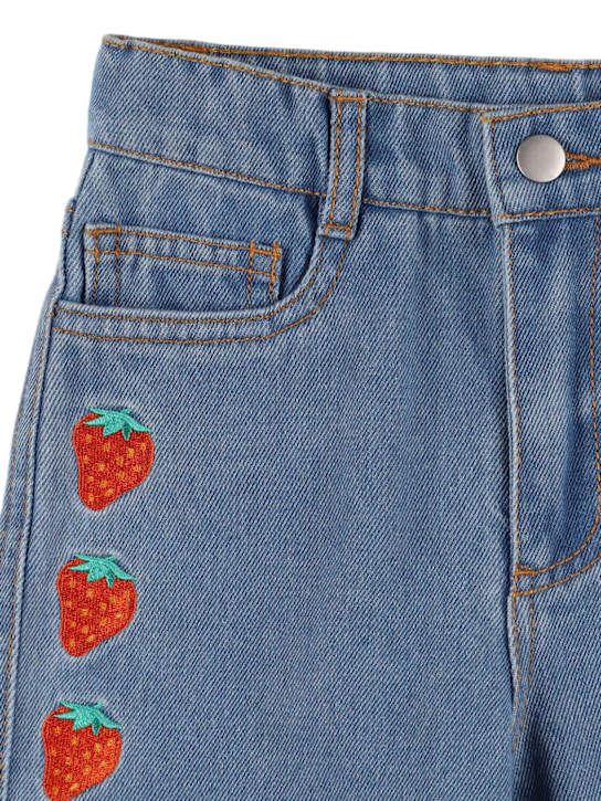 Tiny Cottons: Jeans in cotone con ricami - kids-girls_1 | Luisa Via Roma