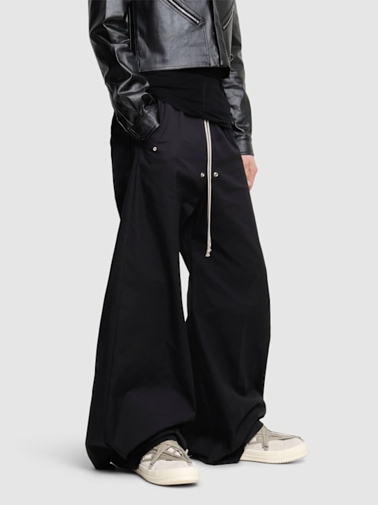 Rick Owens: Megalaced low sneakers - men_1 | Luisa Via Roma