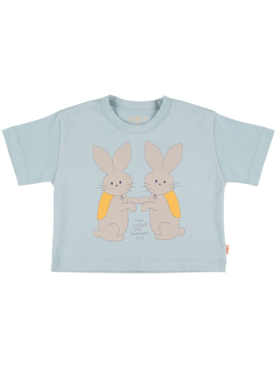 Tiny Cottons: Printed cotton jersey t-shirt - kids-boys_0 | Luisa Via Roma