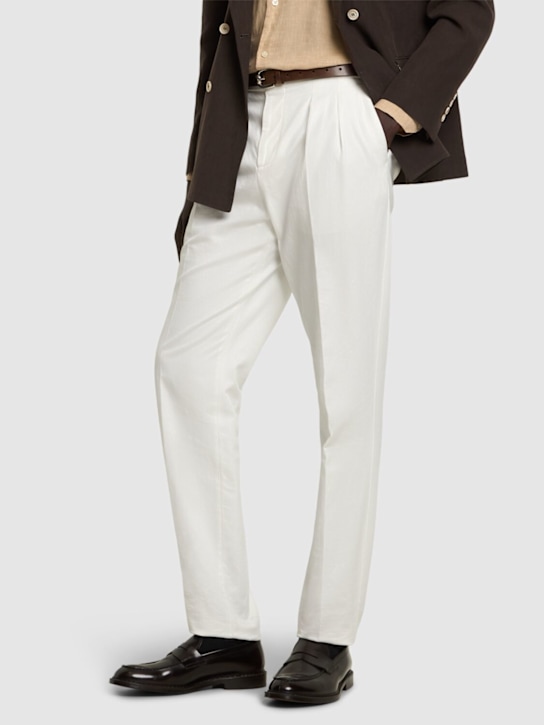 Doucal's: Penny leather loafers - men_1 | Luisa Via Roma