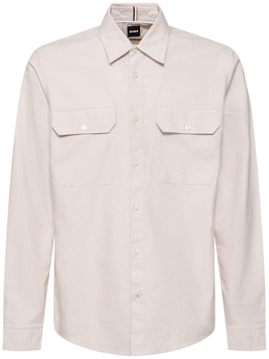 Liam cotton overshirt - Thumbnail 1