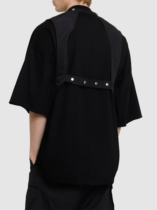 Rick Owens: Cargo vest - Black - men_2 | Luisa Via Roma