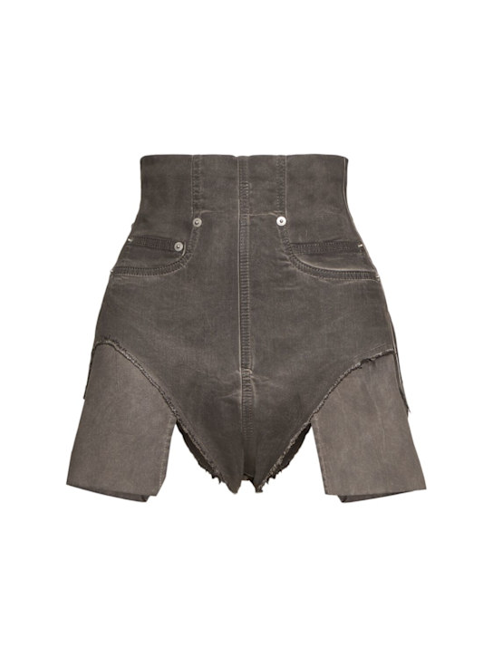 Dirt cutoffs denim shorts - Thumbnail 1