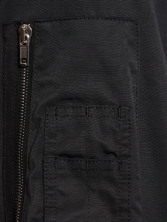 Rick Owens DRKSHDW: Classic flight bomber jacket - Black - men_4 | Luisa Via Roma