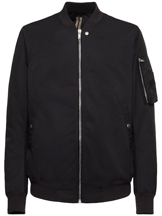 Rick Owens DRKSHDW: Classic flight bomber jacket - Black - men_0 | Luisa Via Roma