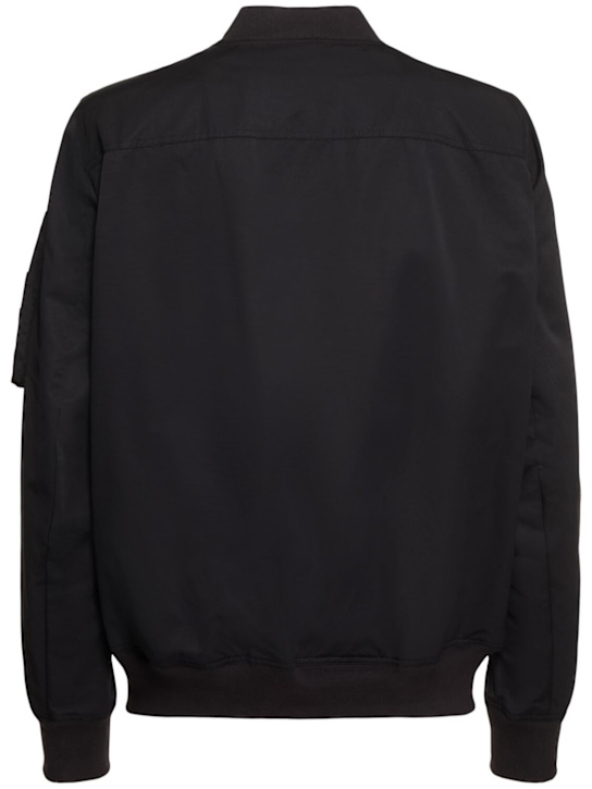 Rick Owens DRKSHDW: Classic flight bomber jacket - Black - men_3 | Luisa Via Roma