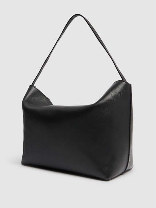 Christopher Esber: Turnlock leather shoulder bag - Black - women_4 | Luisa Via Roma