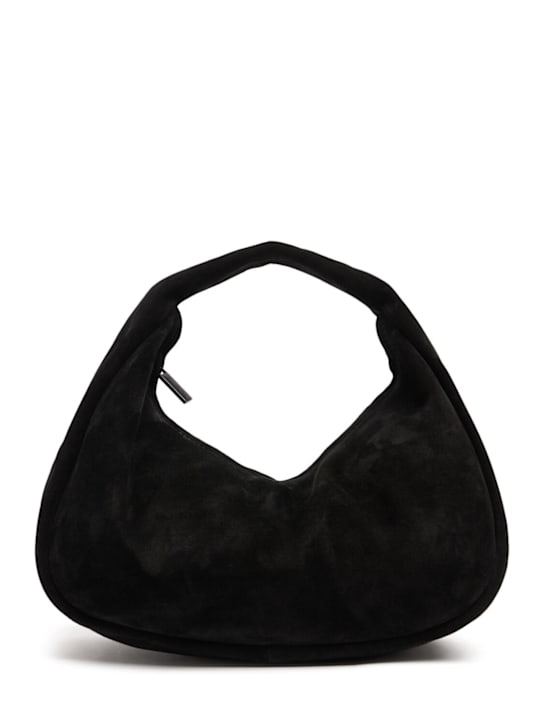 St. Agni: Bon Bon suede top handle bag - women_0 | Luisa Via Roma