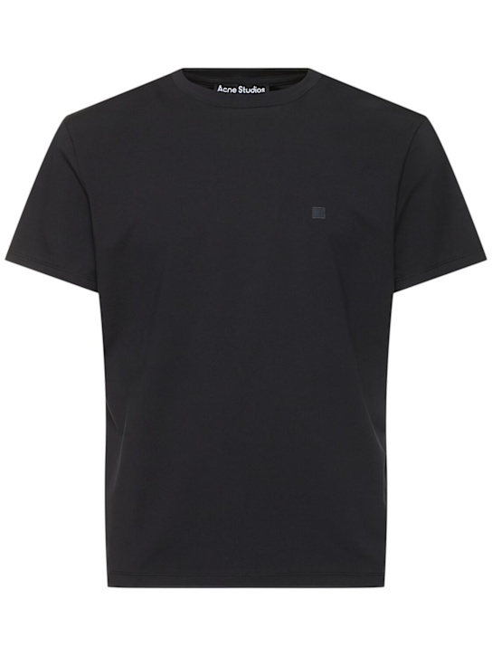 Acne Studios: Nash Face M short sleeve regular t-shirt - men_0 | Luisa Via Roma
