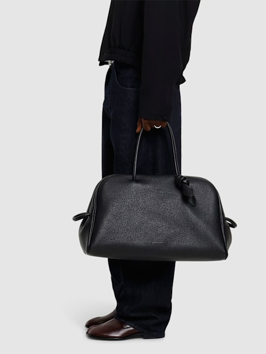Jacquemus: Bolso tote Le Grand Turismo - Negro - men_1 | Luisa Via Roma