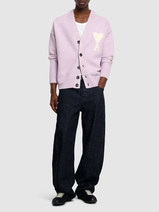 AMI Paris: ADC ウールカーディガン - men_1 | Luisa Via Roma