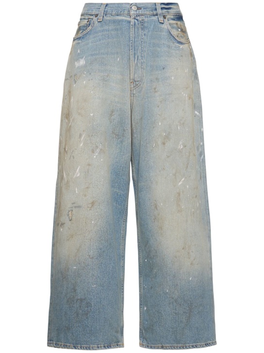Acne Studios: 2023M FN TRAFALGAR denim jeans - men_0 | Luisa Via Roma
