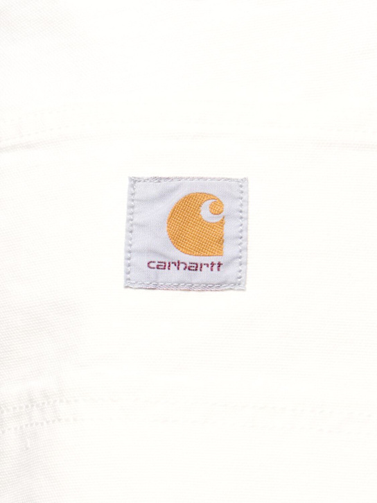 Carhartt WIP: L32 Double knee organic cotton jeans - Wax Rinsed - men_4 | Luisa Via Roma
