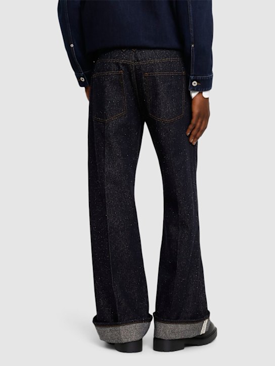 Burberry: Recycled denim jeans - Indigo - men_2 | Luisa Via Roma