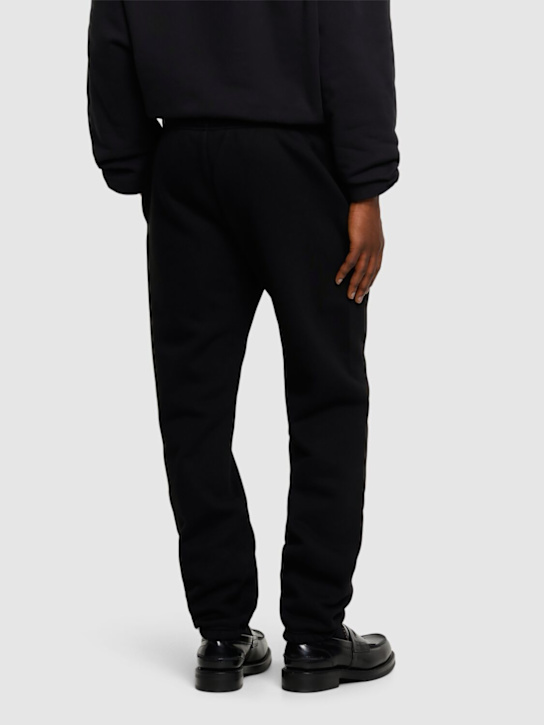 Fear of God ESSENTIALS: Essential cotton blend sweatpants - Black - men_2 | Luisa Via Roma