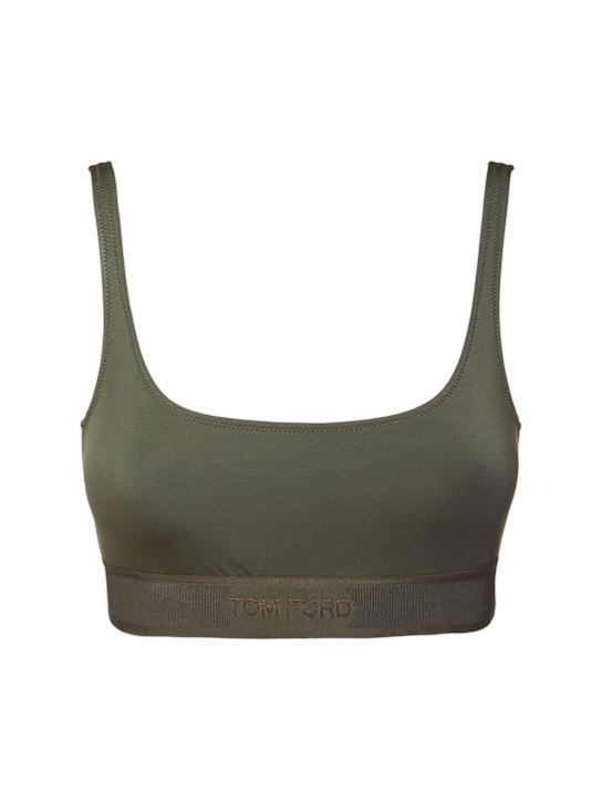Tom Ford: 莫代尔文胸 - Military Green - women_0 | Luisa Via Roma