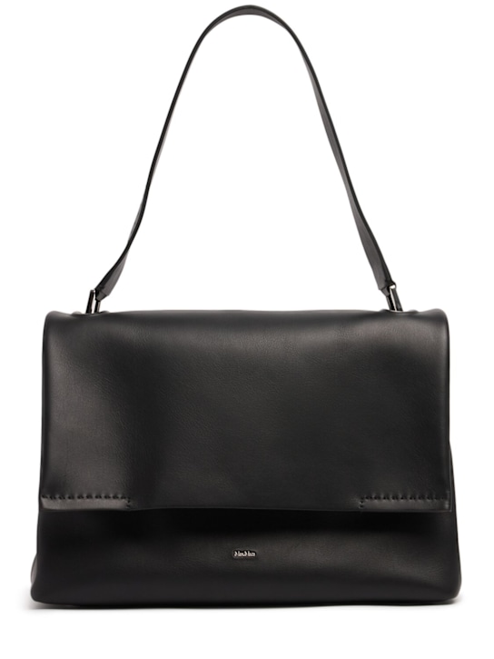 Max Mara: Archetipo 06 leather shoulder bag - women_0 | Luisa Via Roma