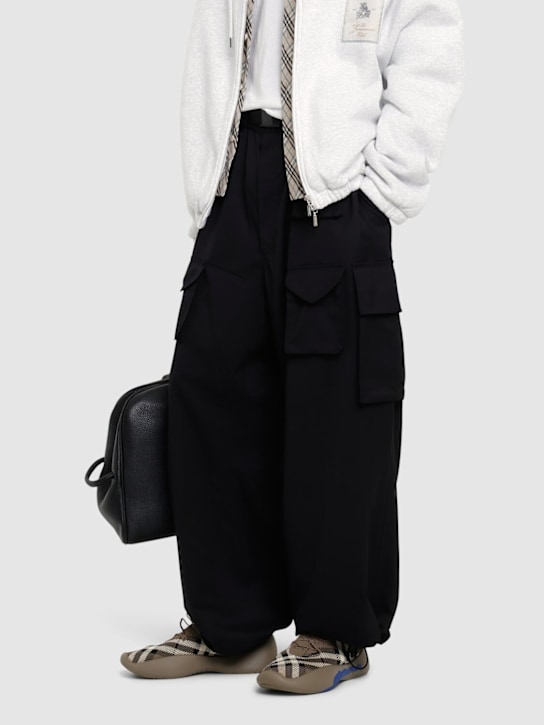 Burberry: Karomuster mit Strickmuster „Neptune“ - men_1 | Luisa Via Roma