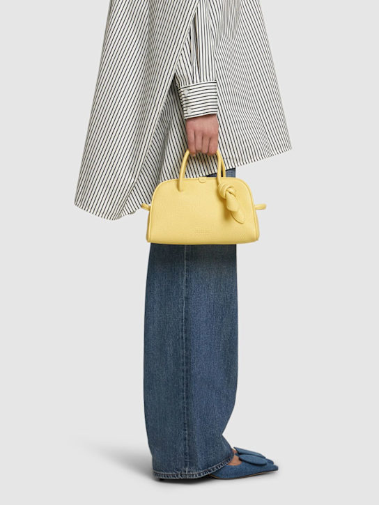 Jacquemus: Le Petit Turismo grain leather bag - women_1 | Luisa Via Roma