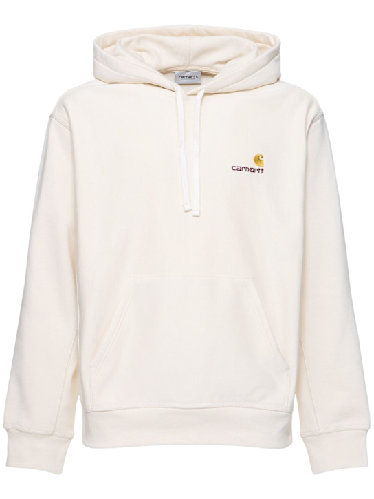 Carhartt WIP: American Script スウェットフーディー - men_0 | Luisa Via Roma