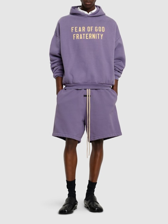 Fear of God ESSENTIALS: Heavy cotton hoodie - men_1 | Luisa Via Roma