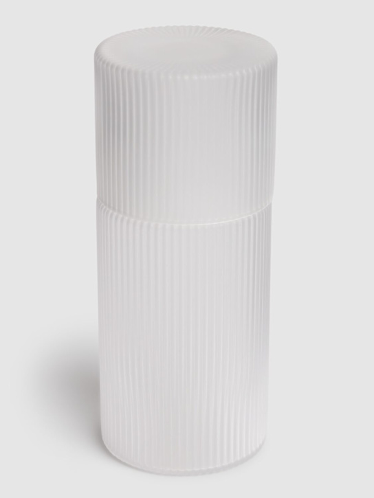 Ferm Living: Small Ripple carafe set - White - ecraft_1 | Luisa Via Roma