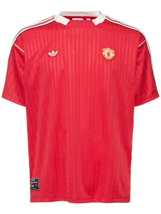 adidas Originals: Manchester United Icon football jersey - レッド - men_0 | Luisa Via Roma