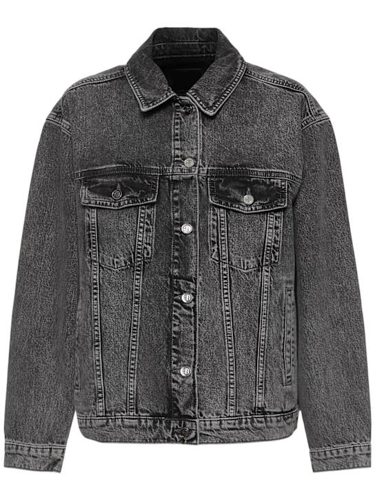 ANINE BING: Rory denim jacket - women_0 | Luisa Via Roma
