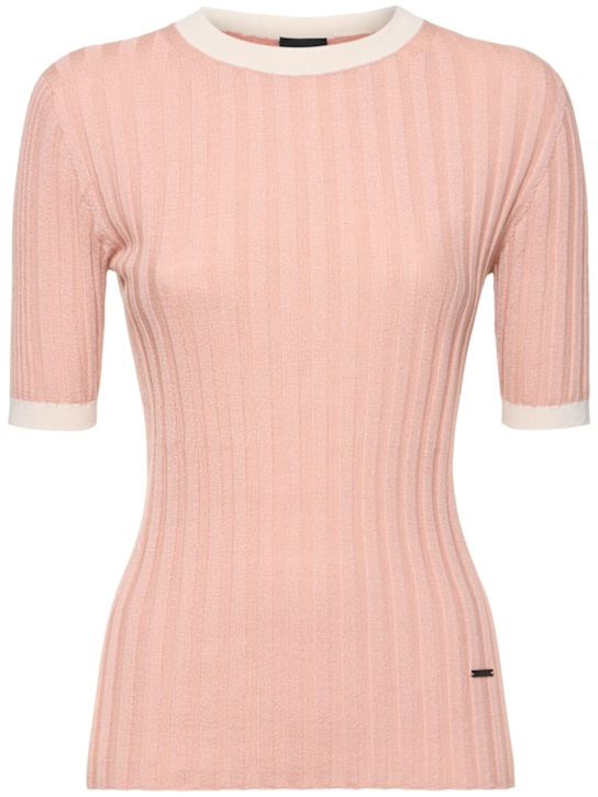 Alphatauri: Fonele短袖上衣 - Pink Mist - women_0 | Luisa Via Roma