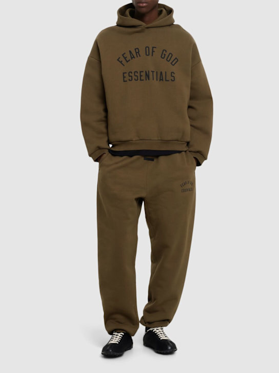 Fear of God ESSENTIALS: Essential cotton blend sweatpants - men_1 | Luisa Via Roma