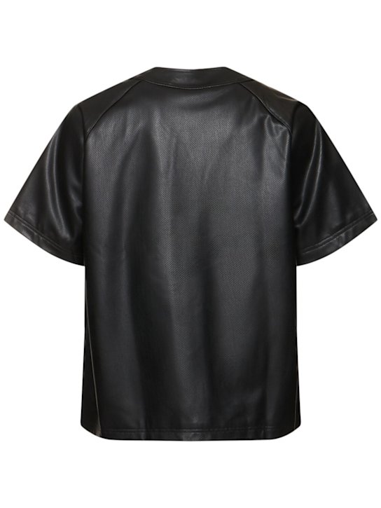adidas Originals: Button-up baseball jersey - men_3 | Luisa Via Roma