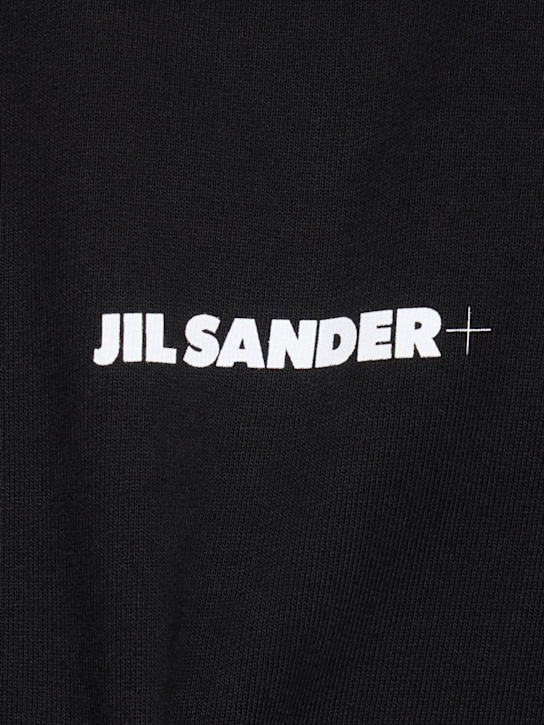 Jil Sander: Jil Sander+ crewneck sweatshirt - Black - men_4 | Luisa Via Roma