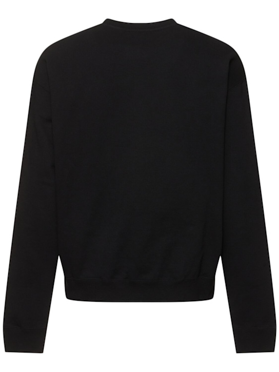 Jil Sander: Jil Sander+ crewneck sweatshirt - Black - men_3 | Luisa Via Roma