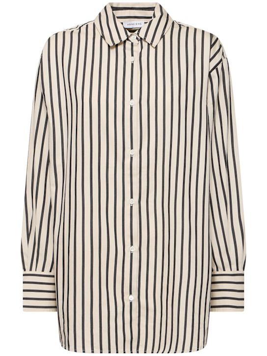 Plaza striped cotton shirt - Thumbnail 1