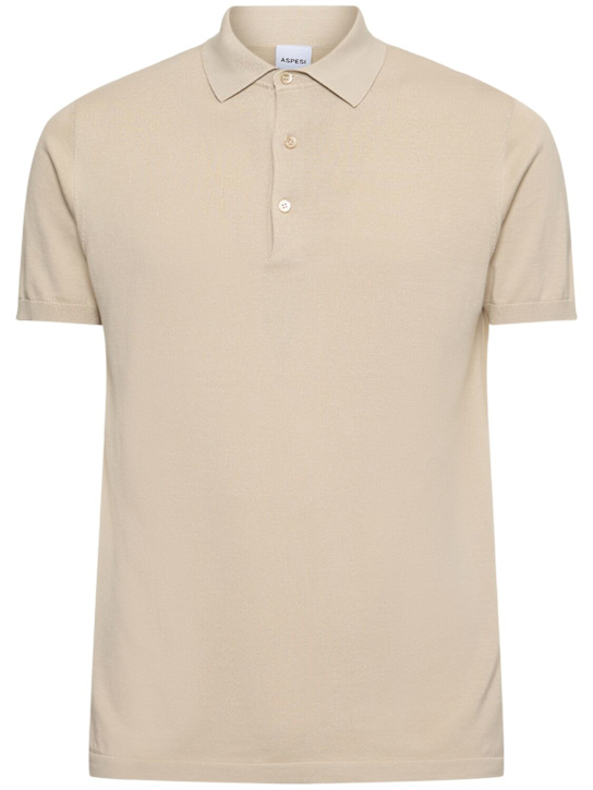 ASPESI: Mod. m040 knit polo - men_0 | Luisa Via Roma