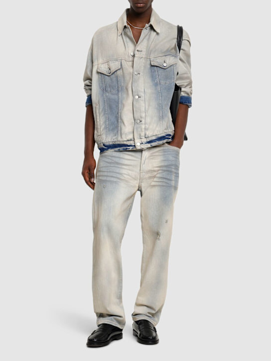 Acne Studios: Robert U Carver denim jacket - men_1 | Luisa Via Roma