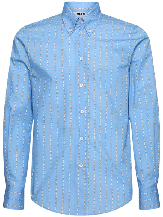 Long sleeve cotton shirt