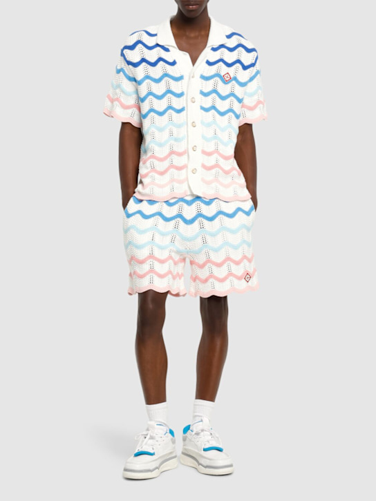 Casablanca: Wave棉质衬衫 - men_1 | Luisa Via Roma