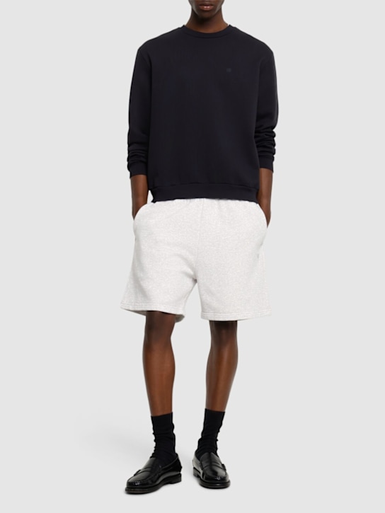Acne Studios: Forge U X Face shorts - men_1 | Luisa Via Roma