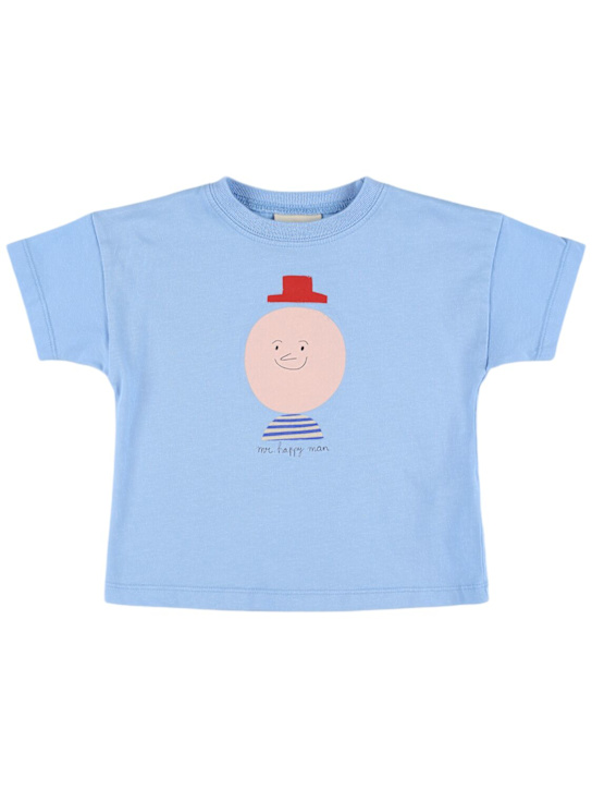 The Campamento: コットンジャージーTシャツ - ライトブルー - kids-boys_0 | Luisa Via Roma