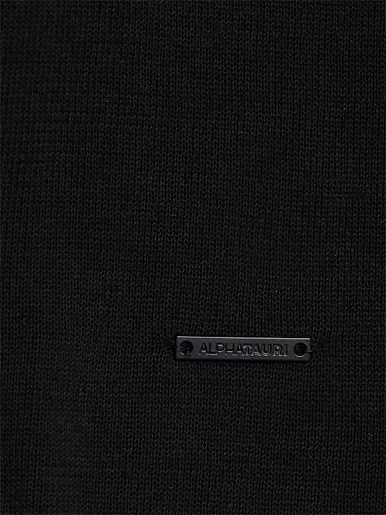 Alphatauri: Fassa polo - Black - men_4 | Luisa Via Roma