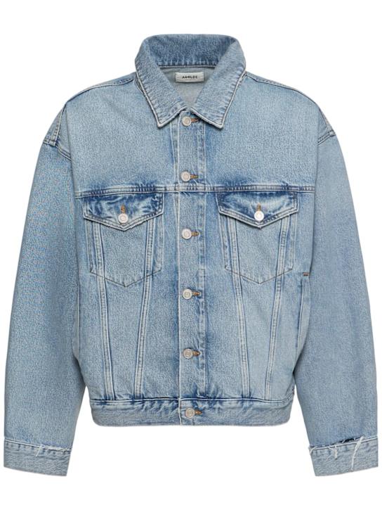 Agolde: Stefano denim jacket - men_0 | Luisa Via Roma