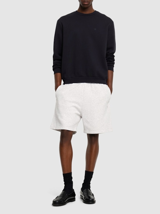 Acne Studios: Fahira Face crewneck sweatshirt - men_1 | Luisa Via Roma