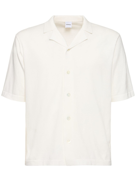 ASPESI: Mod. m084 knit shirt - 01072 - men_0 | Luisa Via Roma