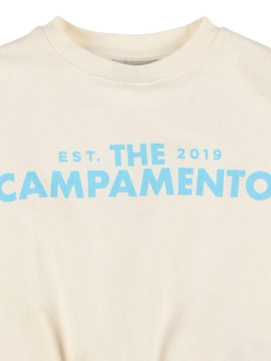 The Campamento: コットンスウェットシャツ - ホワイト - kids-boys_1 | Luisa Via Roma