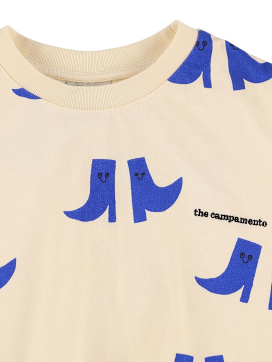 The Campamento: コットンスウェットシャツ - ホワイト - kids-girls_1 | Luisa Via Roma