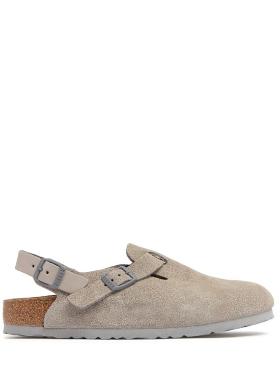 BIRKENSTOCK: Tokio suede mules - women_0 | Luisa Via Roma