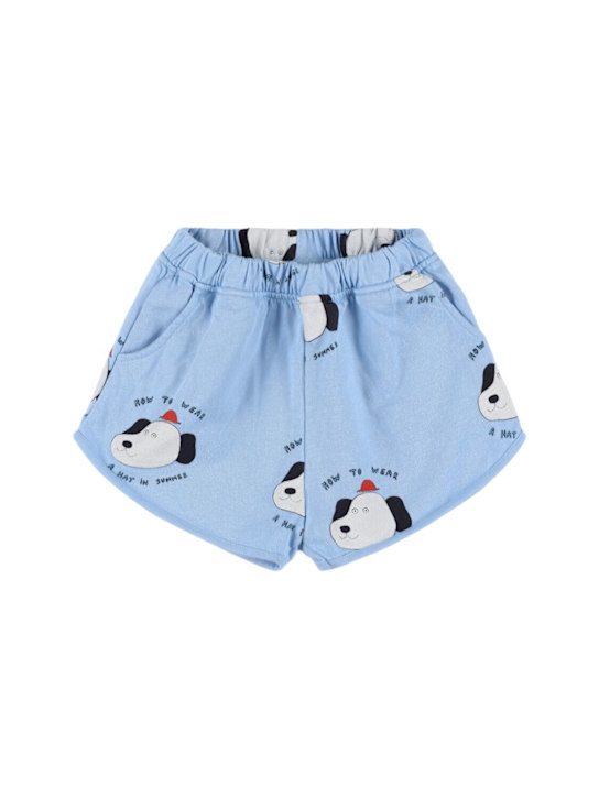 The Campamento: コットンスウェットショートパンツ - kids-boys_0 | Luisa Via Roma